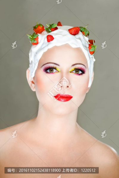女人與草莓