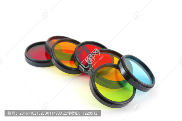 用于白色透鏡的彩色濾光片