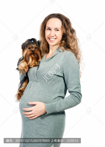 孕婦與狗
