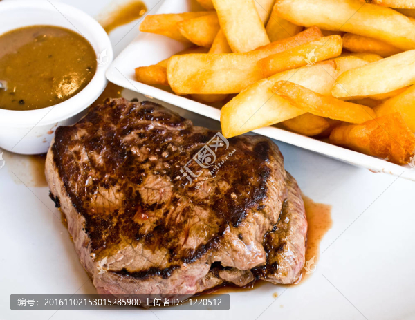 美味多汁的牛排牛肉