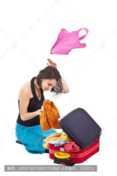 女孩包裝