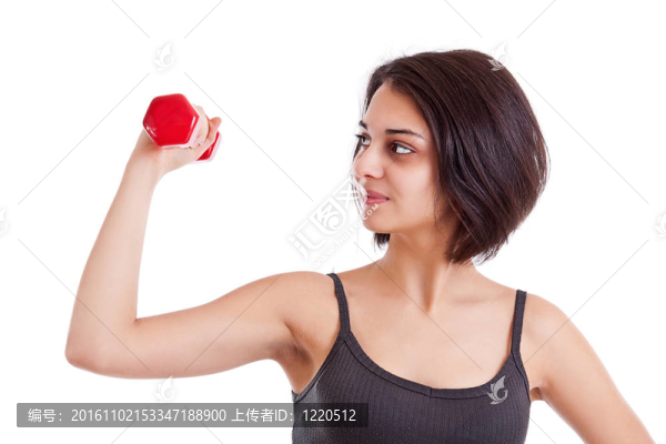 健身的女人