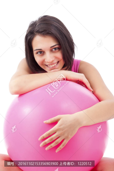 健身的女人