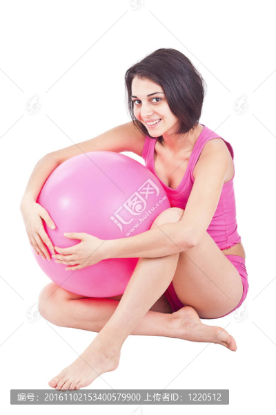 健身的女人