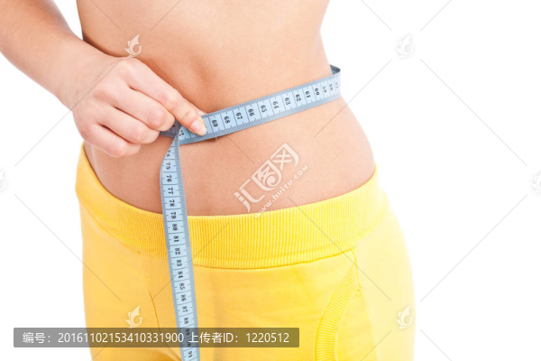 女孩測量尺寸