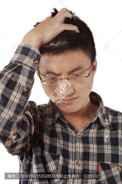 年輕的有思想的人