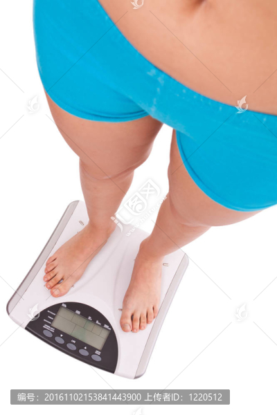 腿上的尺度