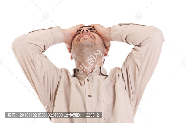 生意人看起來(lái)很沮喪