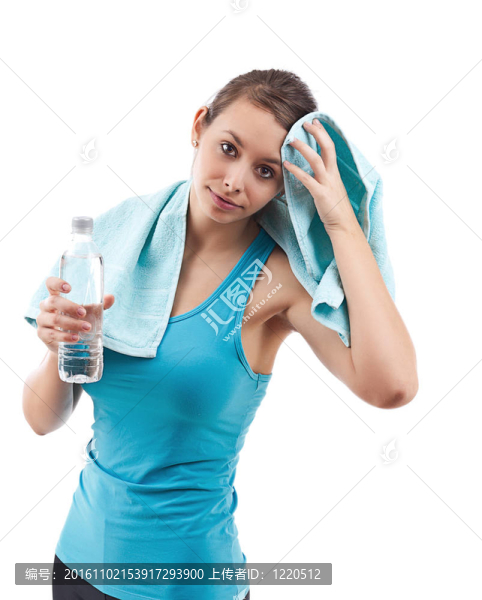 健身的女人