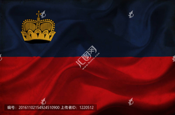 列支敦士登飄揚的旗幟