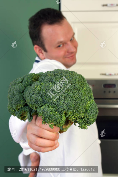 廚師和西蘭花