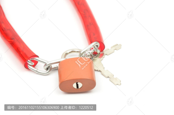 鑰匙鎖上鏈