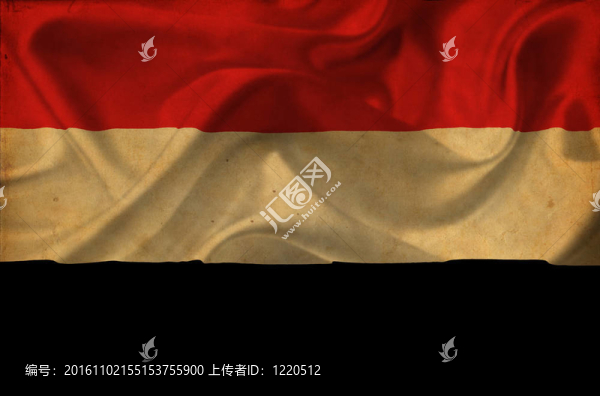 也門飄揚(yáng)的旗幟