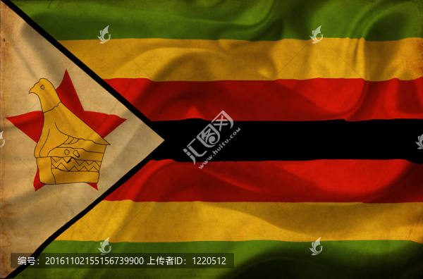 津巴布韋飄揚(yáng)的旗幟-匯圖網(wǎng) www.fosd68.com 津巴布韋飄揚(yáng)的旗幟