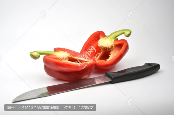 新鮮的紅辣椒