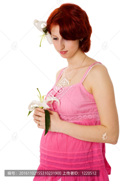 懷孕的女人