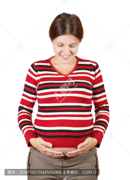 孕婦看肚子