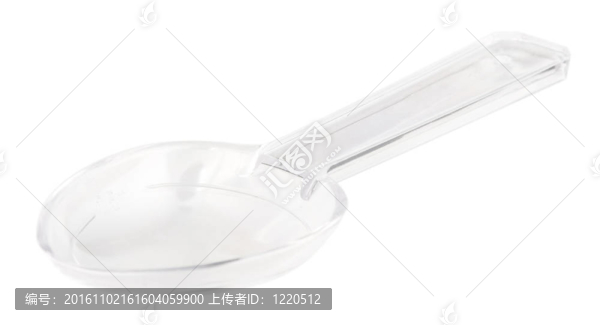 白色透明小塑料定量勺