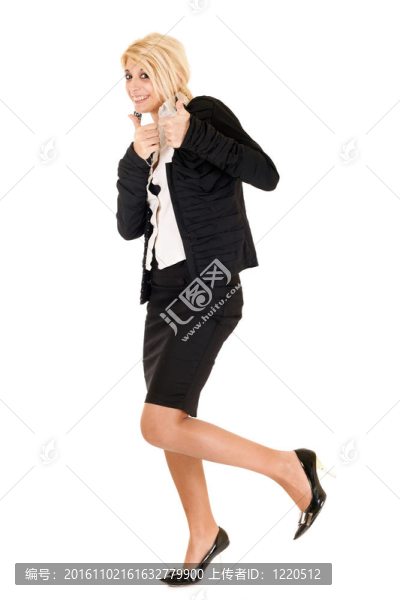 金發(fā)的女商人