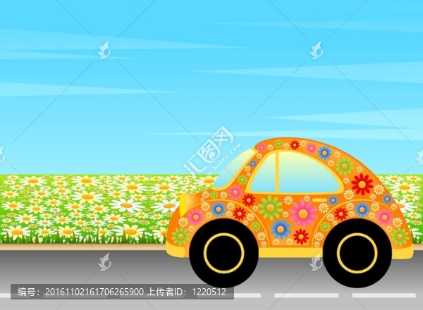 卡通車