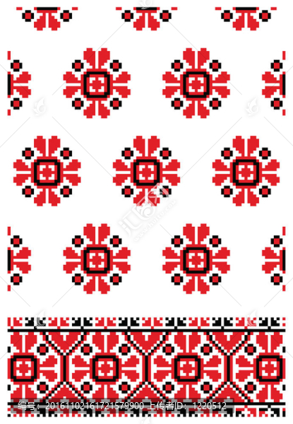 烏克蘭刺繡裝飾