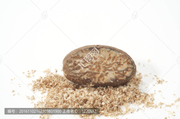 磨碎的肉豆蔻