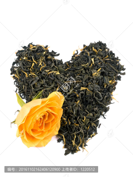 芳香的綠茶-情人的心
