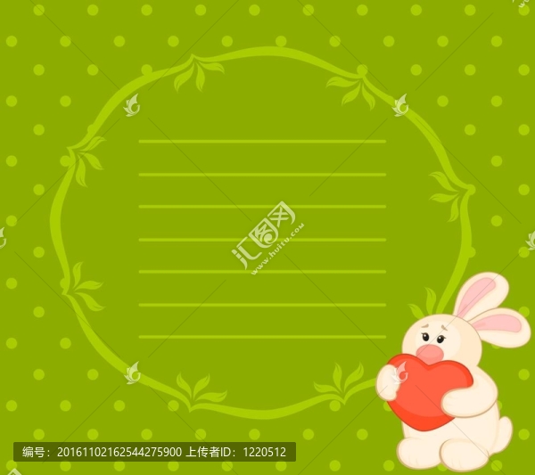 卡通小玩具兔子