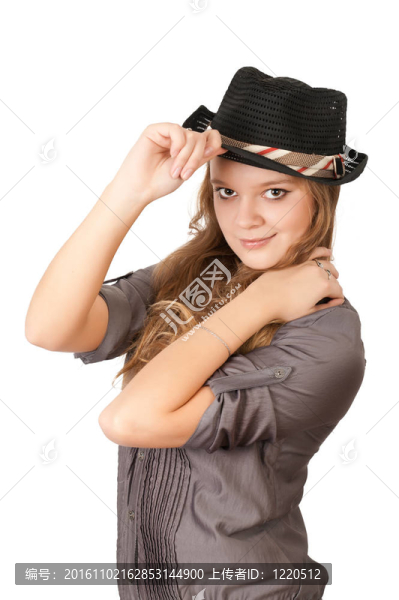 年輕的女人
