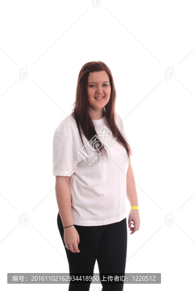 可愛的年輕女人