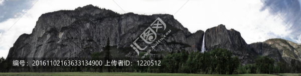 優(yōu)詩美地國家公園山谷的全景