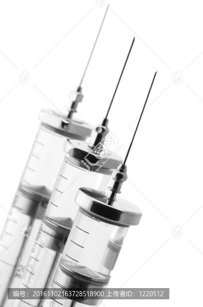 注射器的特寫(xiě)