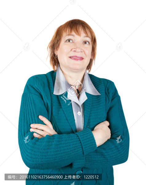 老年女性肖像