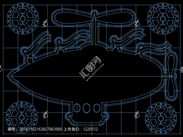 幻想飛艇藍(lán)圖齒輪；Fl