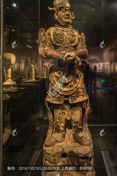 古代將軍青銅像