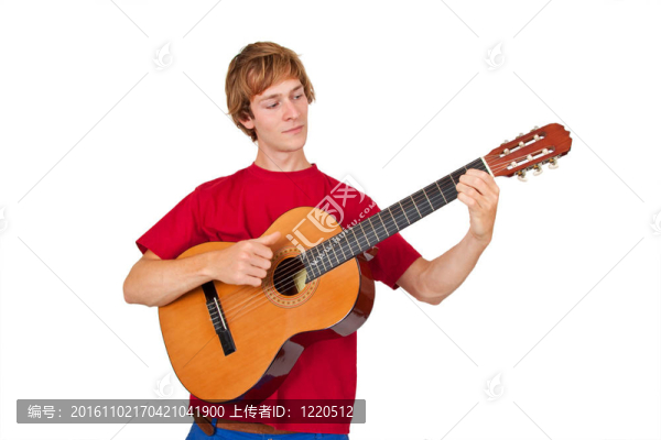 人彈吉他