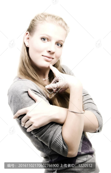 一個年輕女孩的肖像
