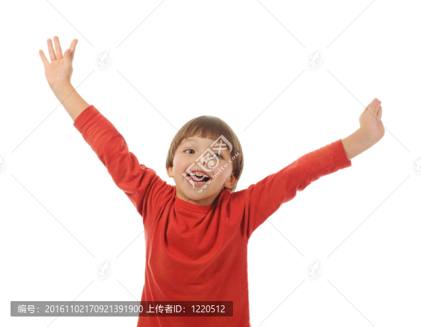 有趣的小男孩