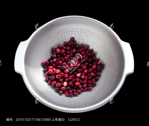 小紅莓漏勺；分離