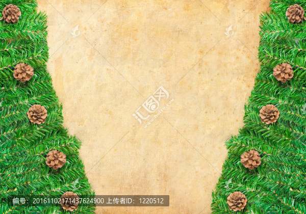 圣誕綠框隔離