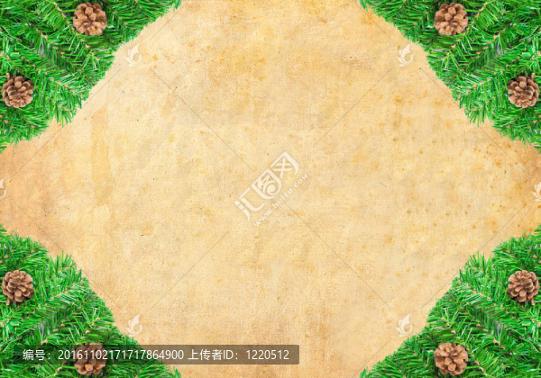 圣誕綠框隔離