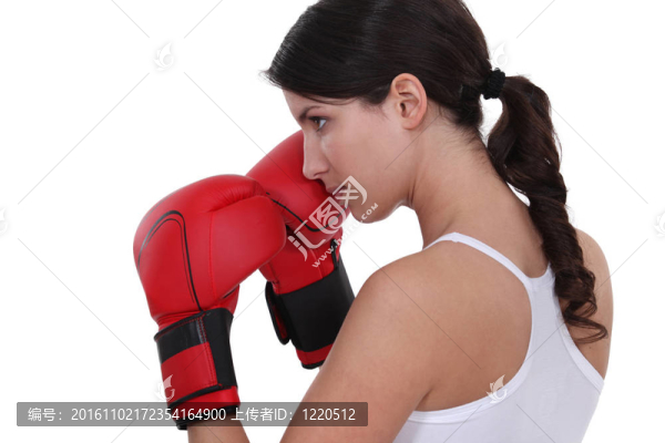 女拳擊手