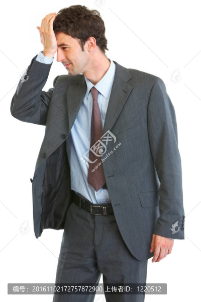 忘了什么東西的商人
