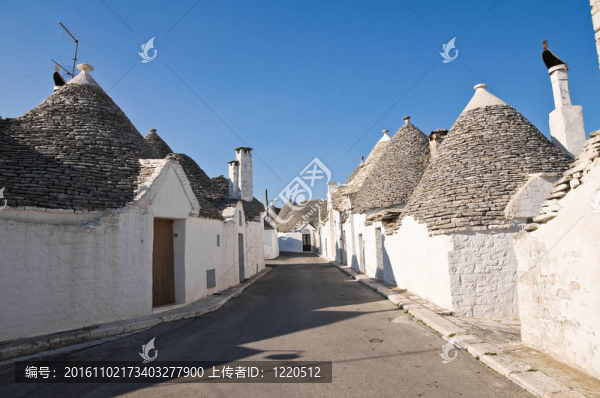 Alberobello,s,Trulli。普利亞。意大利.