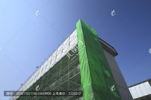 施工現(xiàn)場(chǎng)和腳手架
