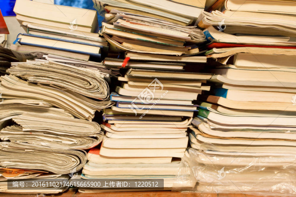 大堆書