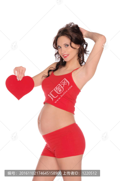 孕婦紅伴心