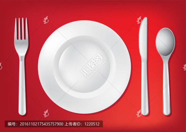 刀；白刀叉；插圖