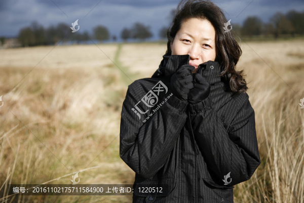 亞洲女人的肖像畫(huà)