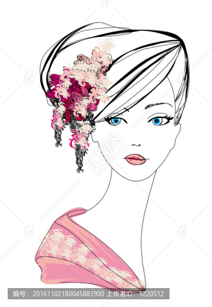 摘要：美麗的女人